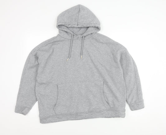 Mens UK Size M NEXT Grey Pullover Hoodie