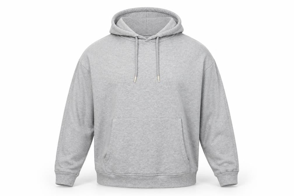 Mens UK Size M NEXT Grey Pullover Hoodie