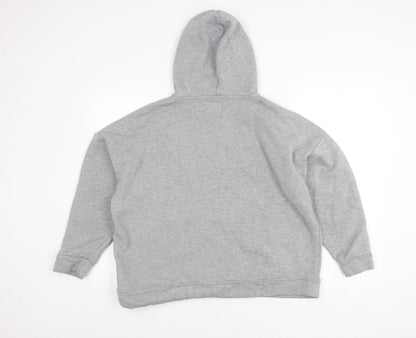 Mens UK Size M NEXT Grey Pullover Hoodie