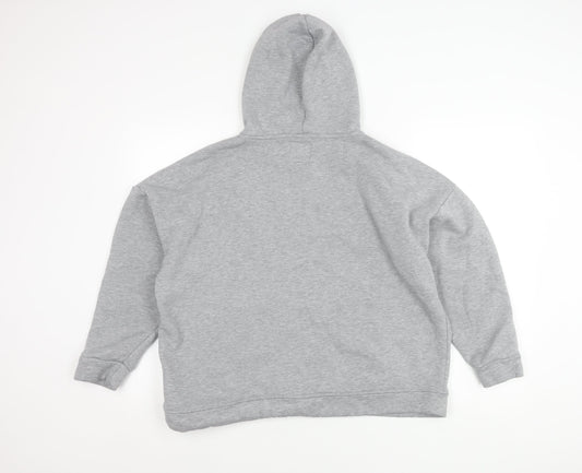 Mens UK Size M NEXT Grey Pullover Hoodie