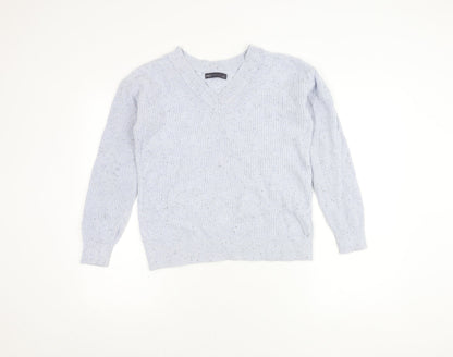 Womens UK Size S Marks and Spencer Blue Pullover Jumper