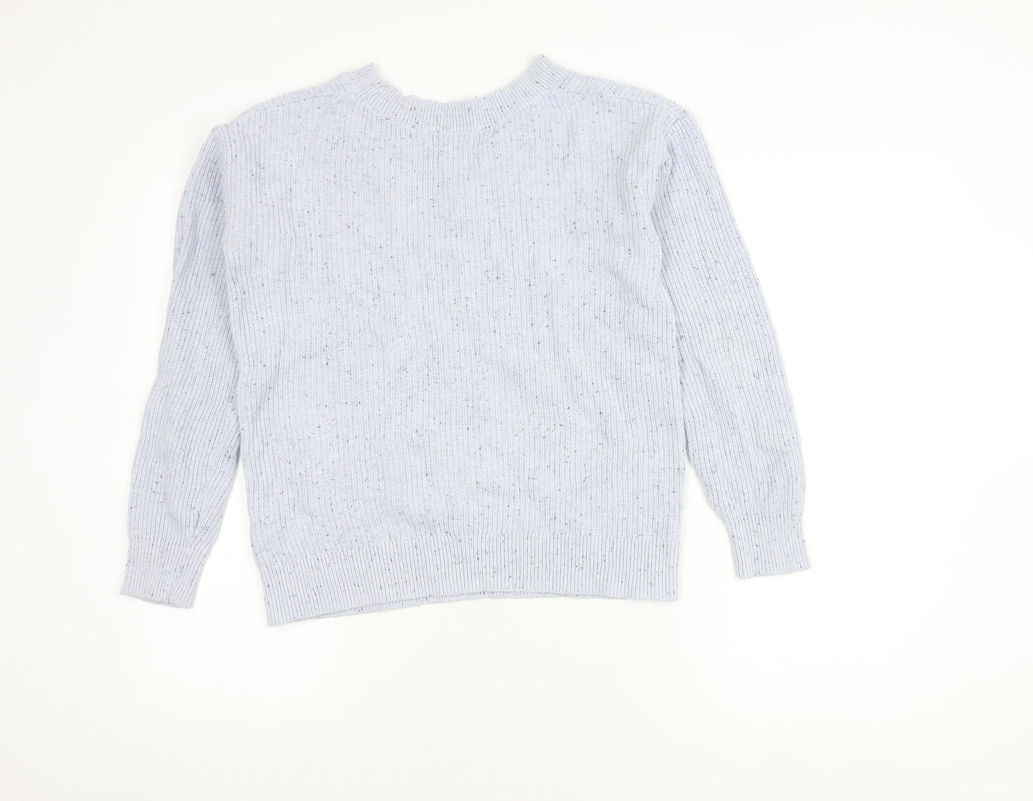 Womens UK Size S Marks and Spencer Blue Pullover Jumper