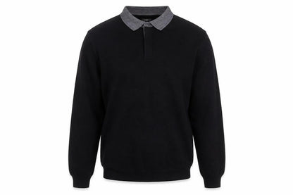 Mens UK Size XL Marks and Spencer Black Pullover Jumper