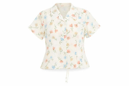 Womens UK Size 14 Debenhams Multicoloured Basic Blouse