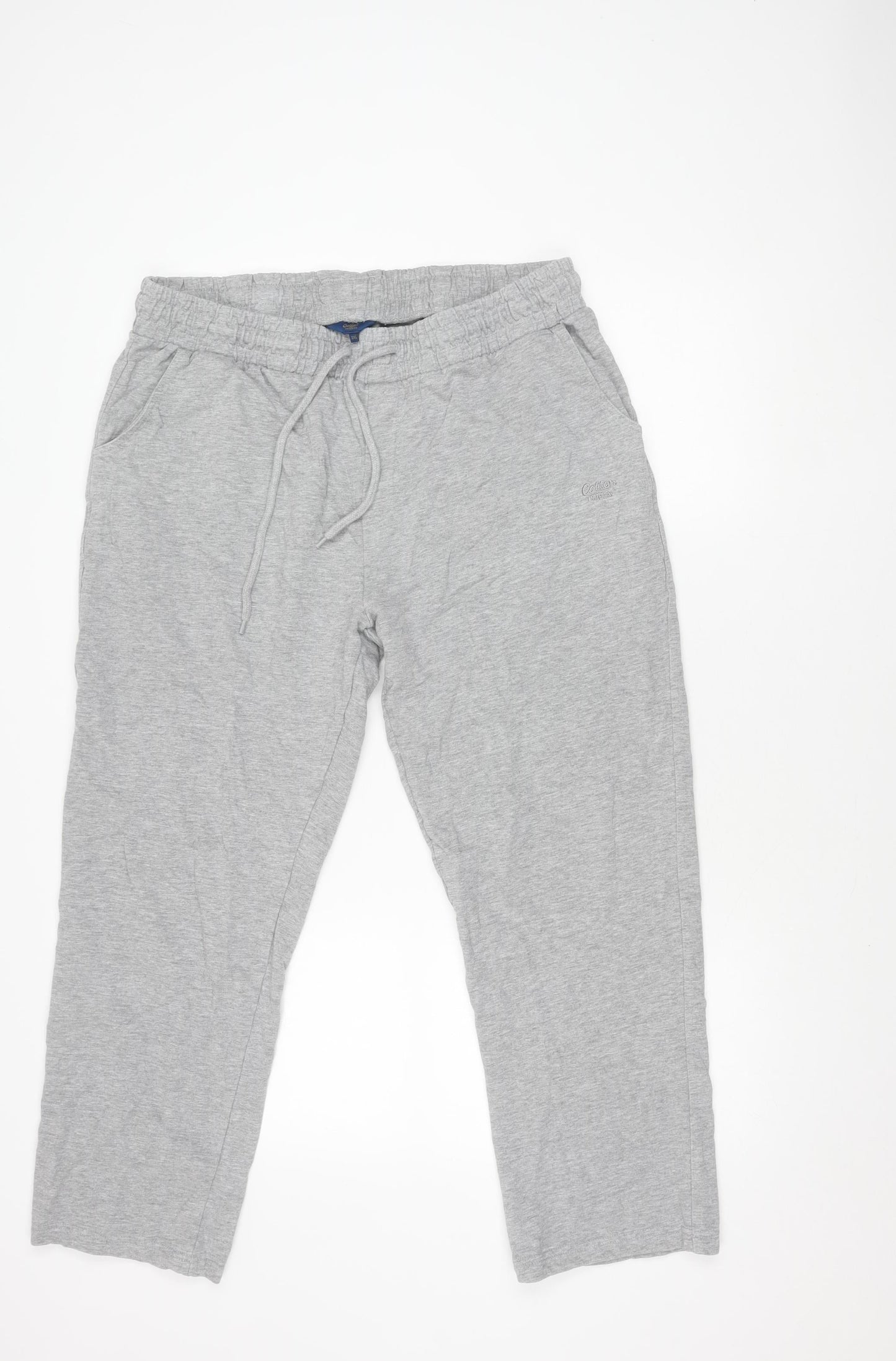 Cotton Traders Mens Grey Jogger Trousers 2XL