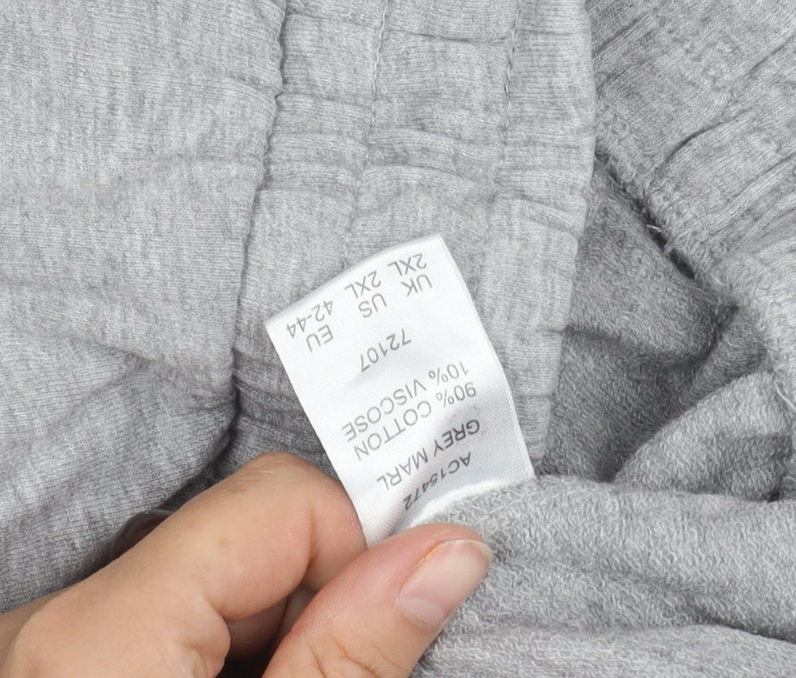 Cotton Traders Mens Grey Jogger Trousers 2XL