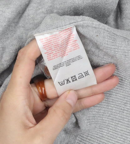 Men's Grey Long Sleeve Polo - Kensington Eastside