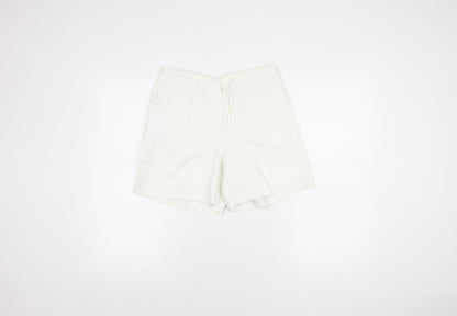 George Women's White Cotton Shorts Size 12