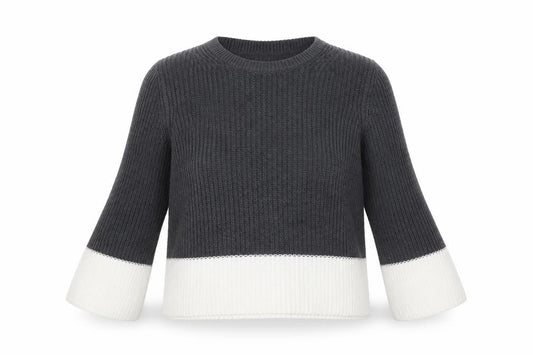 Womens UK Size M Gap Grey Pullover Jumper