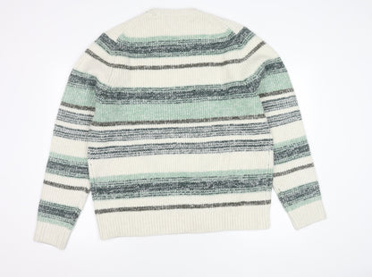 Marks and Spencer Men's XL Multicoloured Wool Pullover