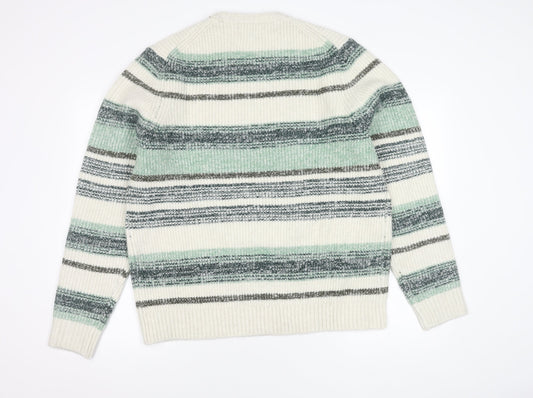 Marks and Spencer Men's XL Multicoloured Wool Pullover
