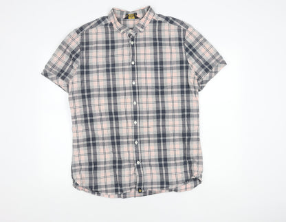 Admiral Men's Multicoloured Plaid Shirt L