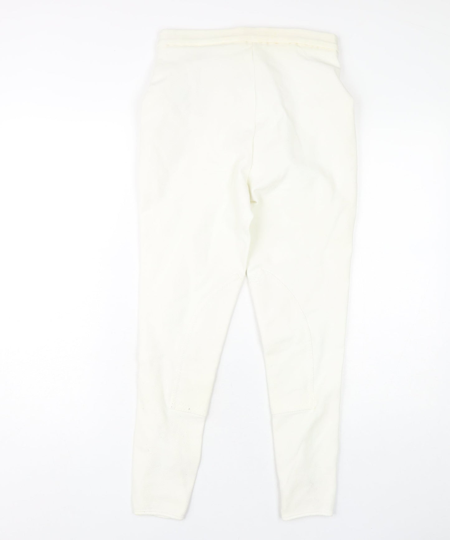 Womens UK Size 4 Harry Hall  Leggings White Trousers