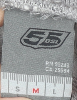 55DSL Men's Grey Full Zip Sweatshirt, Size M