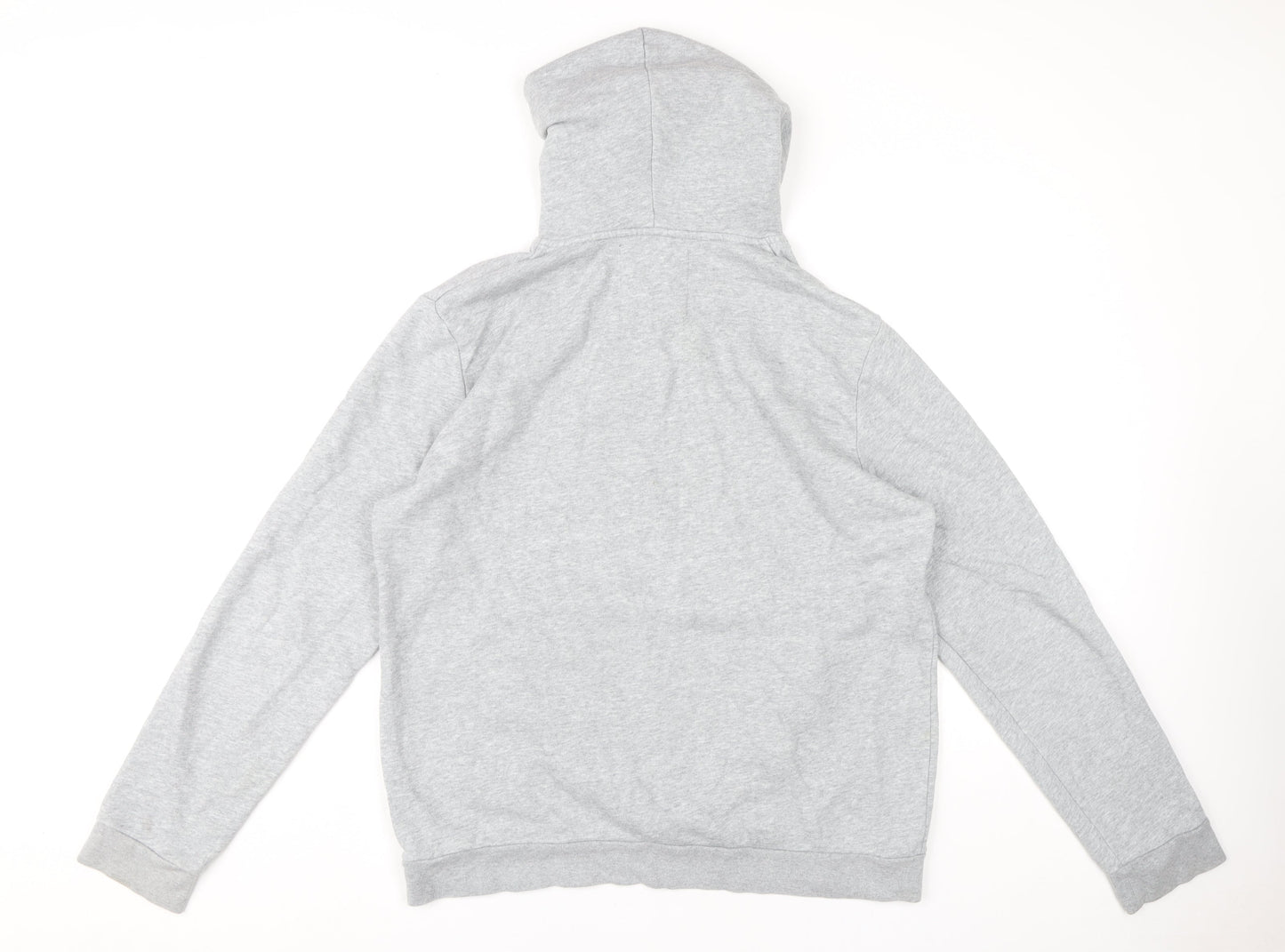 Mens UK Size L H&M Grey Pullover Hoodie
