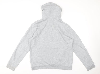Mens UK Size L H&M Grey Pullover Hoodie