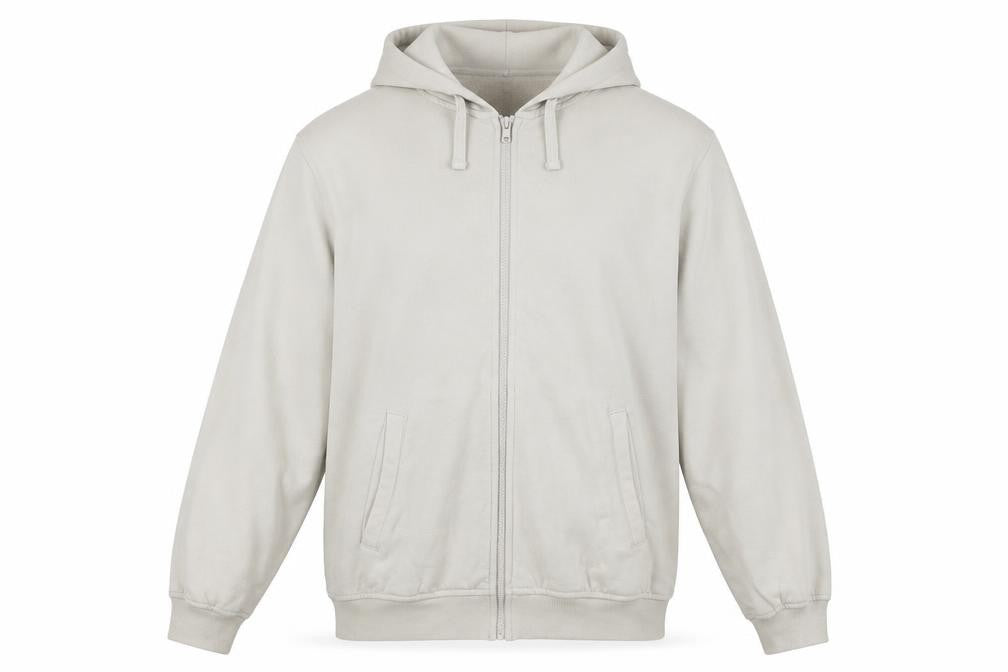 Mens UK Size M H&M Beige Full Zip Hoodie