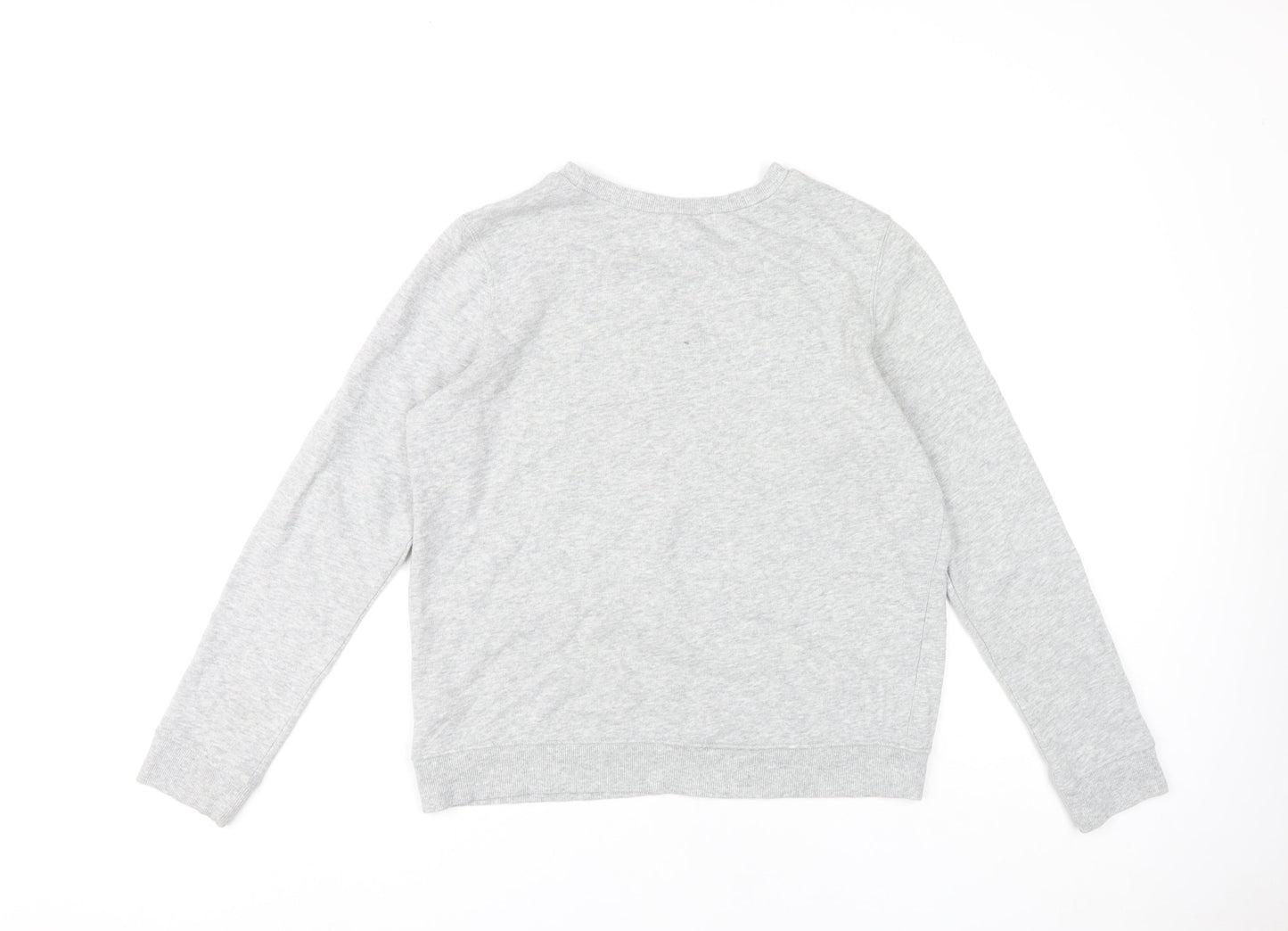Womens UK Size M Calvin Klein Grey Pullover Sweatshirt