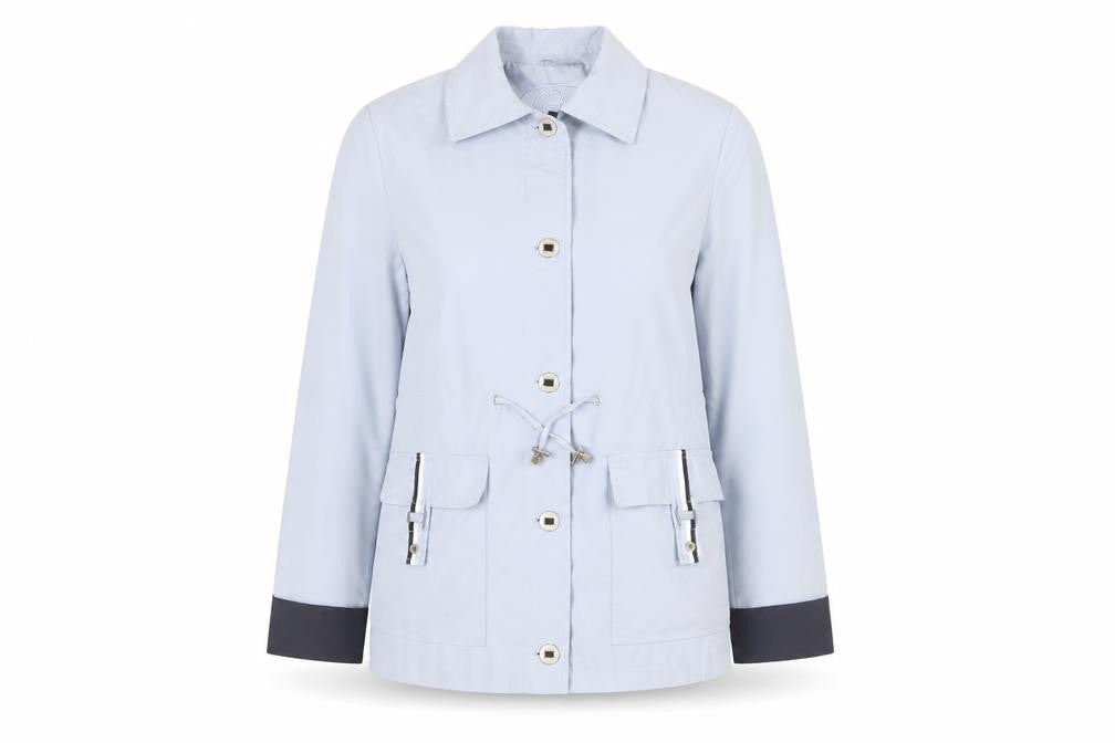 Womens UK Size S BM Blue Basic Jacket