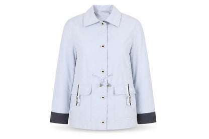 Womens UK Size S BM Blue Basic Jacket