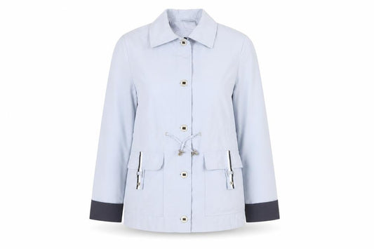 Womens UK Size S BM Blue Basic Jacket