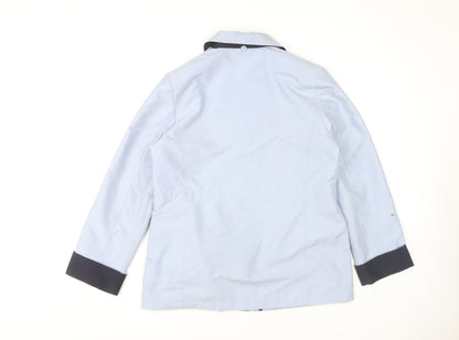 Womens UK Size S BM Blue Basic Jacket