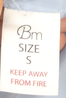 Womens UK Size S BM Blue Basic Jacket