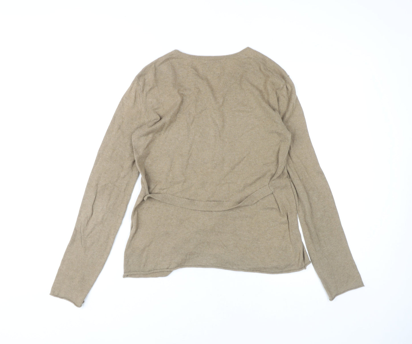 Womens UK Size XS Noa Noa Beige Cardigan Jumper