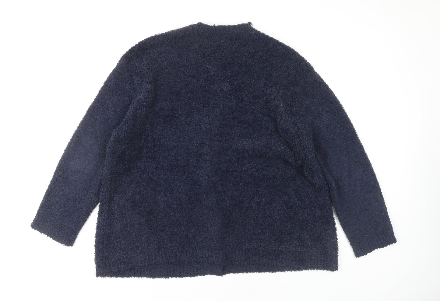 Womens UK Size L NEXT Blue Cardigan Jumper