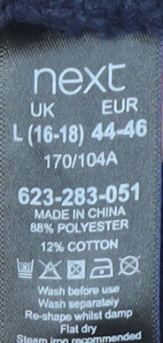 Womens UK Size L NEXT Blue Cardigan Jumper