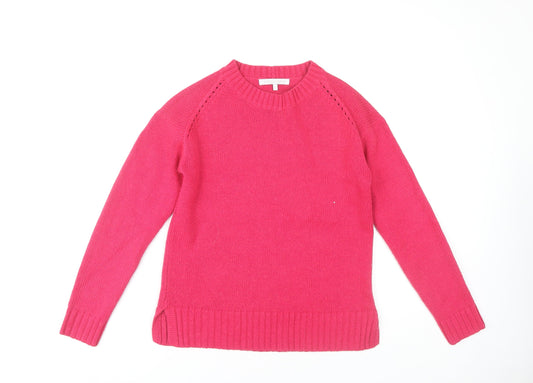 Womens UK Size S NEXT Pink Pullover Jumper