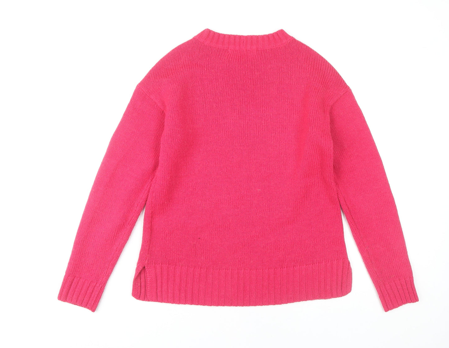 Womens UK Size S NEXT Pink Pullover Jumper