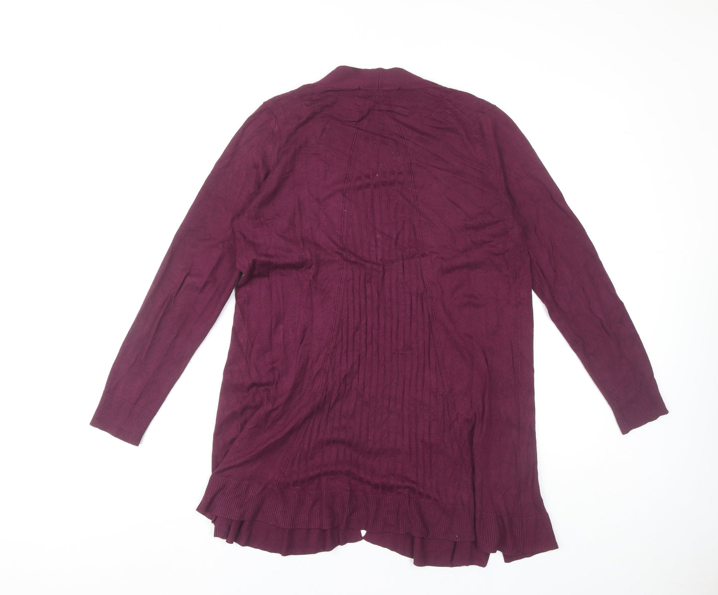 Womens UK Size S Marks and Spencer Purple Cardigan Jumper