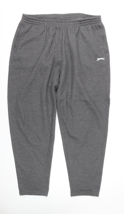Slazenger Men's Grey Jogger Pants 4XL Casual