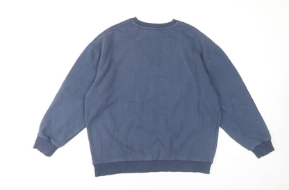 River Island Womens Blue Pullover Sweatshirt - Size S