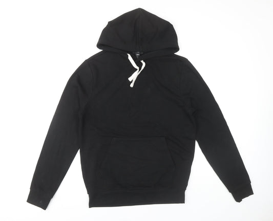 Mens UK Size S New Look Black Pullover Hoodie