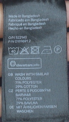 H&M Women's Purple Sweatshirt, Size S, Casual Wear