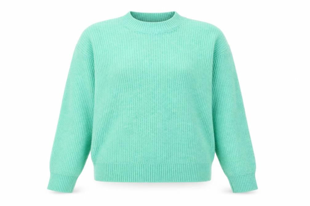 Womens UK Size 12 H&M Green Pullover Jumper