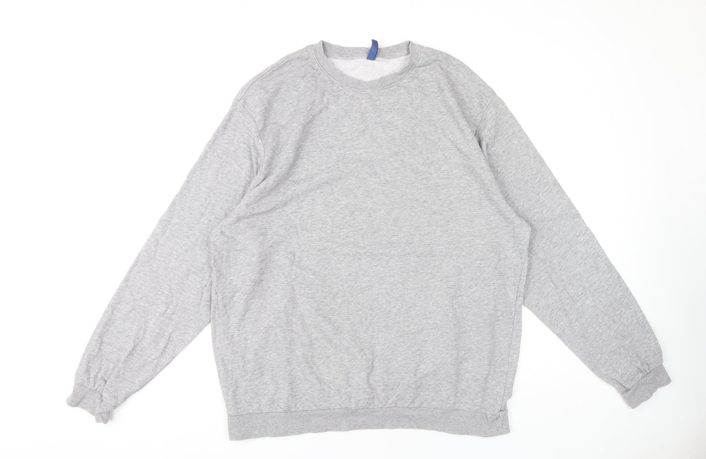 Mens UK Size XL H&M Grey Pullover Sweatshirt