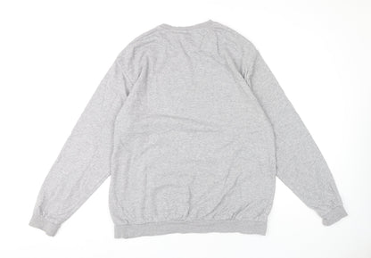 Mens UK Size XL H&M Grey Pullover Sweatshirt