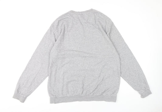 Mens UK Size XL H&M Grey Pullover Sweatshirt