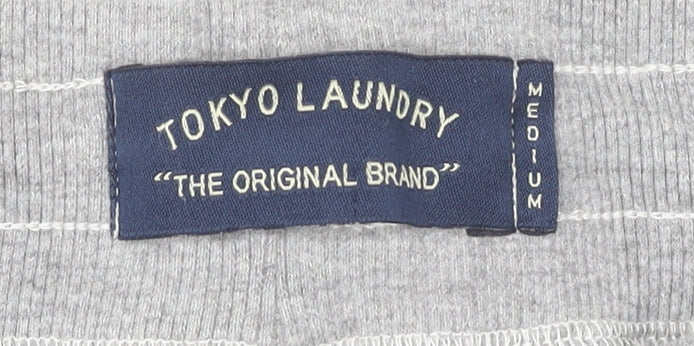 Tokyo Laundry Men's Grey Jogger Trousers Medium