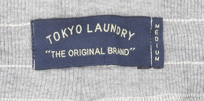 Tokyo Laundry Men's Grey Jogger Trousers Medium