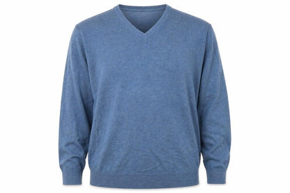Mens UK Size L Marks and Spencer Blue Pullover Jumper