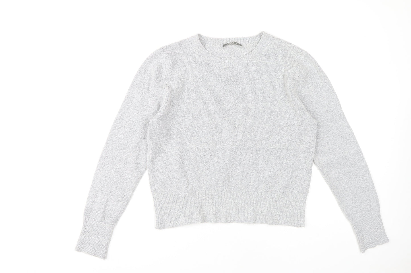 Womens UK Size 14 Oasis Grey Pullover Jumper