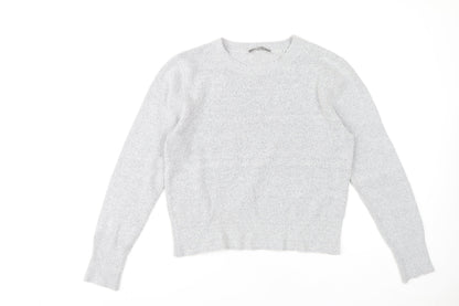 Womens UK Size 14 Oasis Grey Pullover Jumper