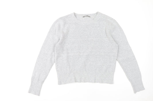 Womens UK Size 14 Oasis Grey Pullover Jumper