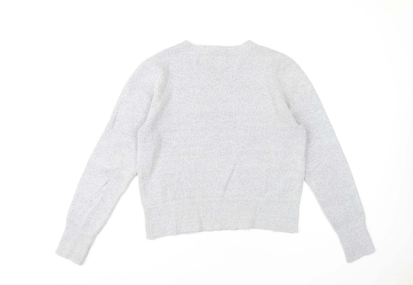 Womens UK Size 14 Oasis Grey Pullover Jumper