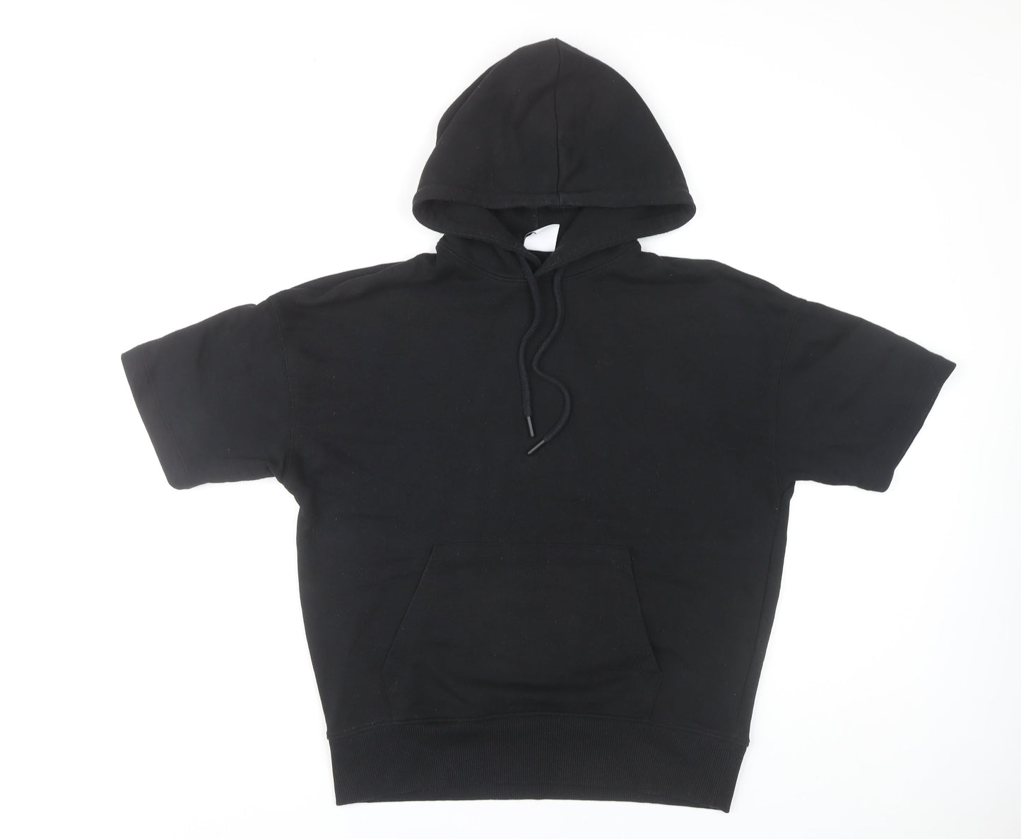 Mens UK Size S Zara Black Pullover Hoodie