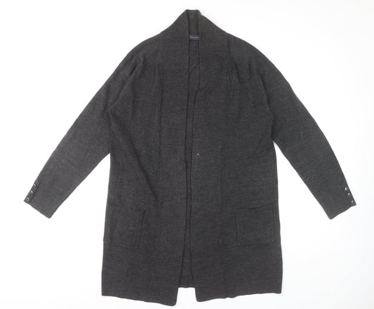 Womens UK Size 12 Marks and Spencer Grey Cardigan Jumper